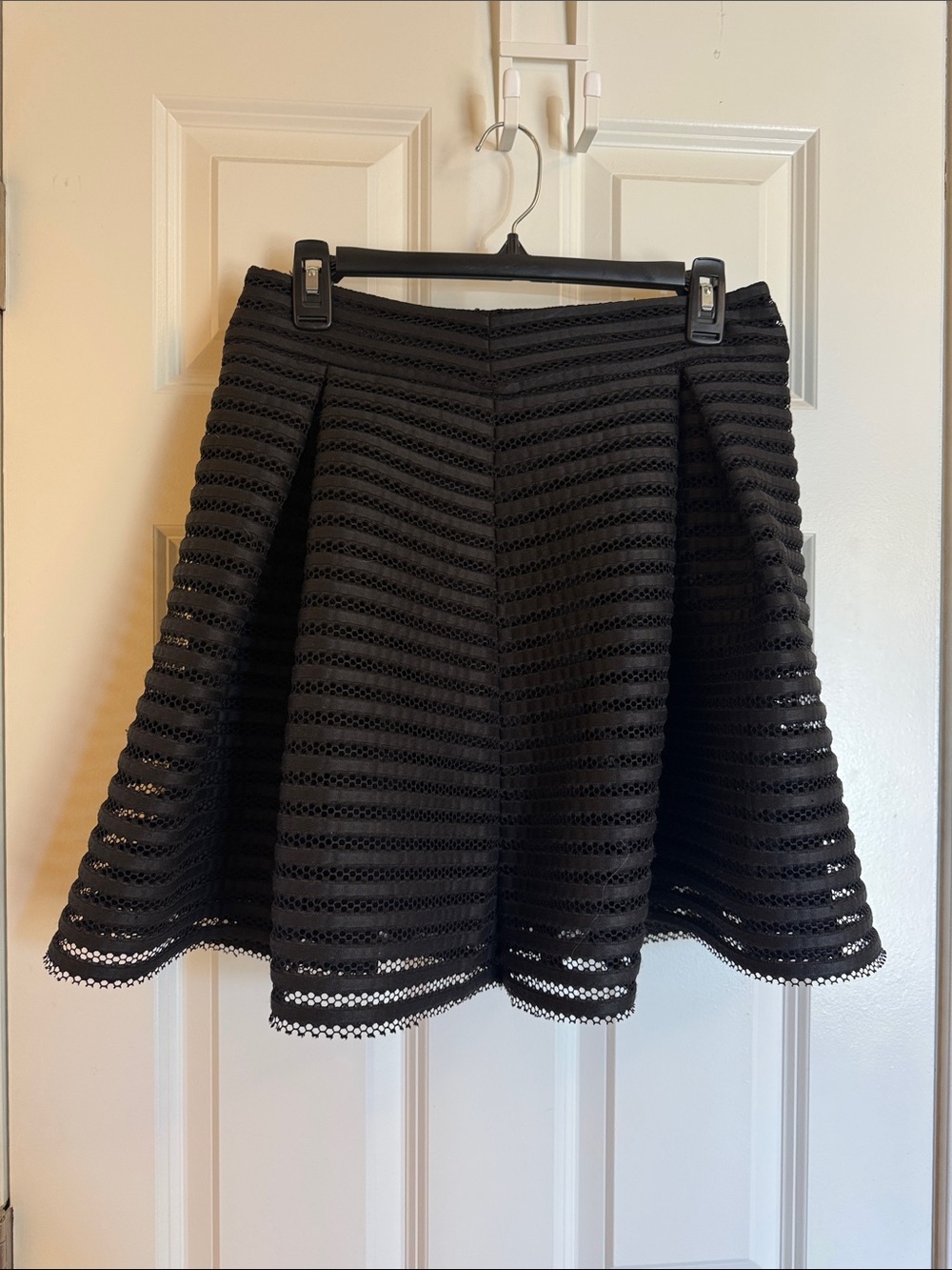 Express Black Lace Skirt